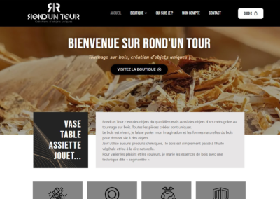 création page site ronduntour