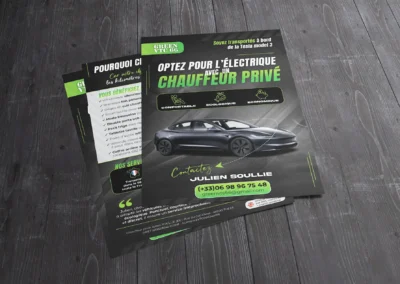 flyer chauffeur privé