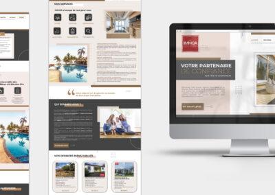 webdesign agence immobilière